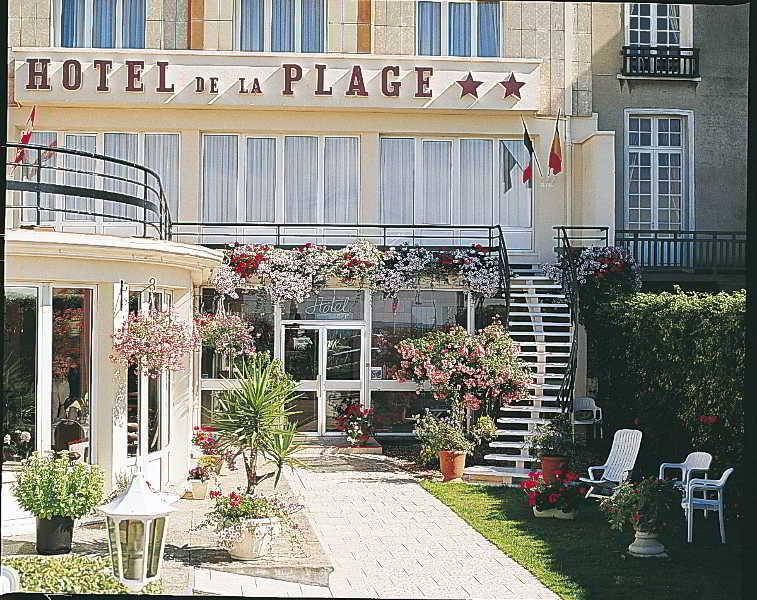 Hotel De La Plage Dieppe Exteriör bild