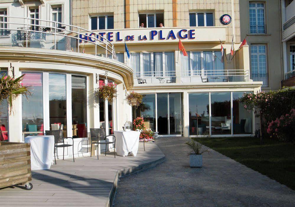 Hotel De La Plage Dieppe Exteriör bild